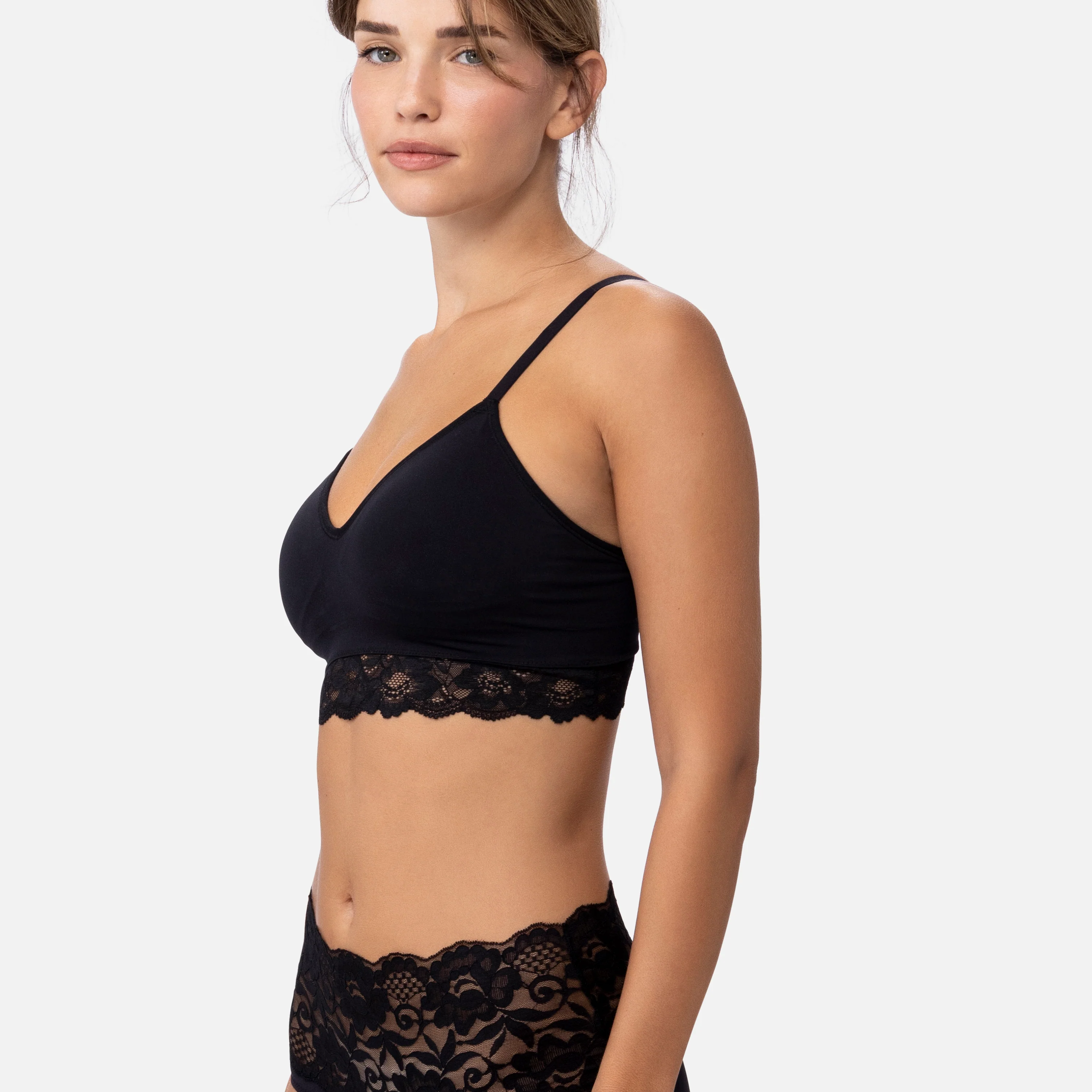 456 The Pullover Bralette +Lace - Image 4