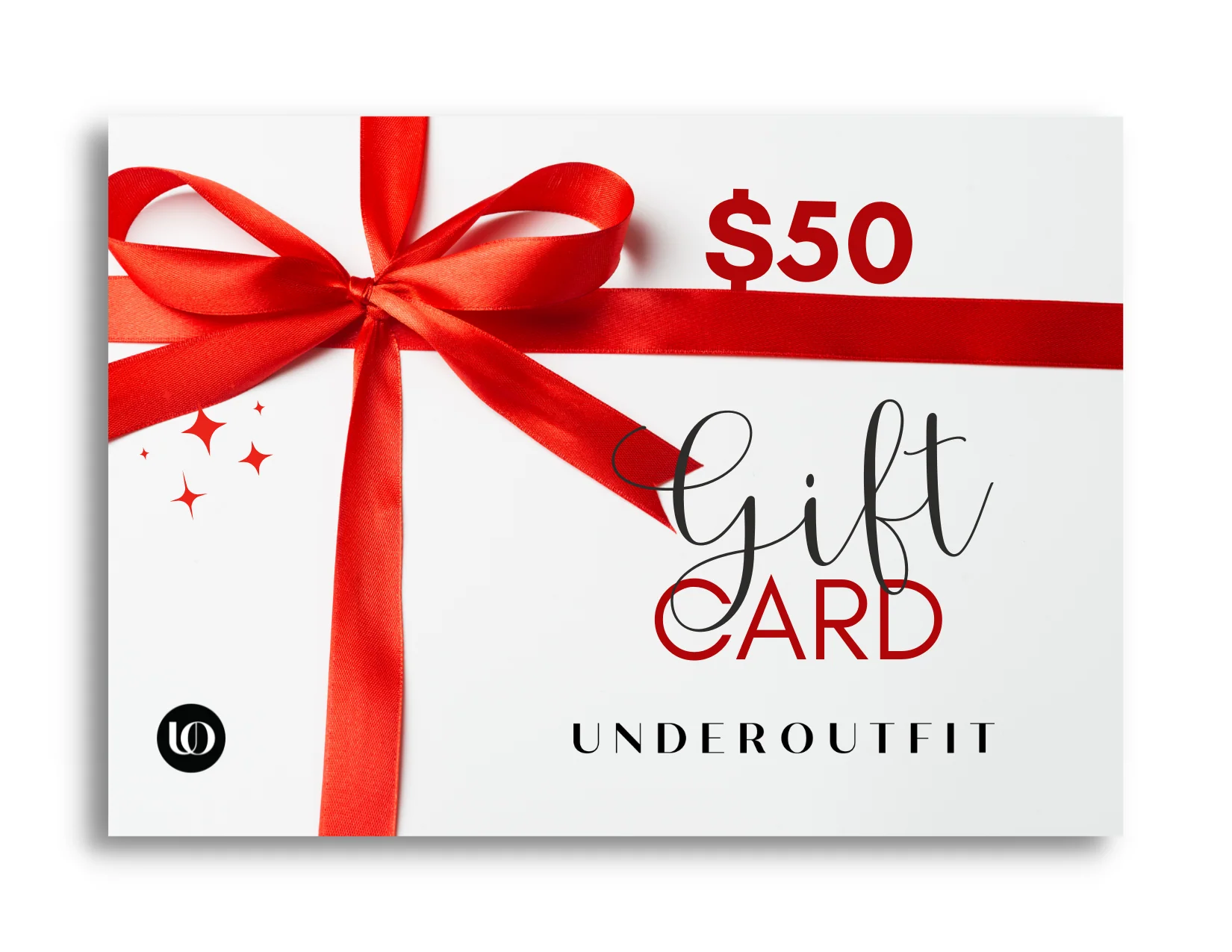 $50 value gift card
