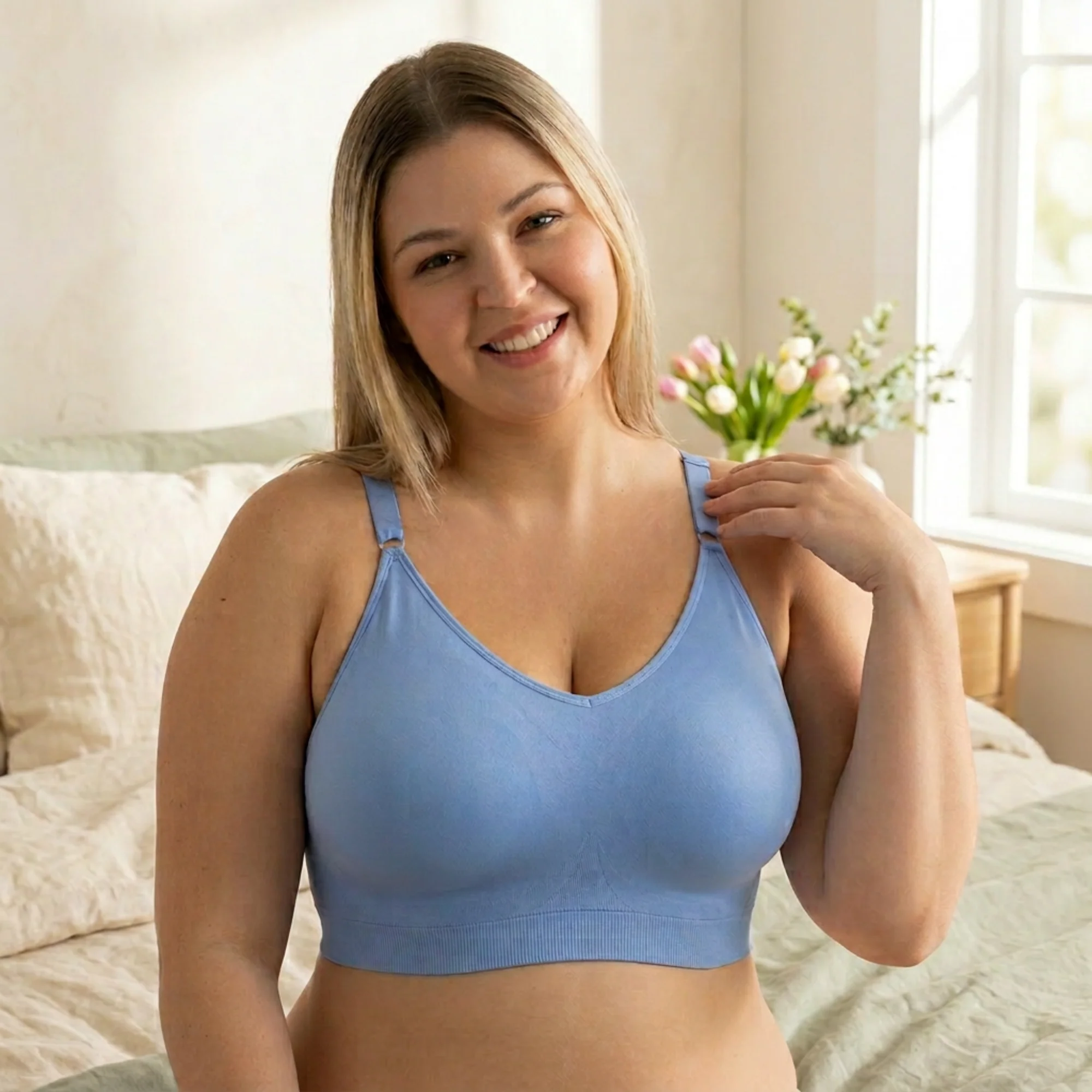 454 Full Coverage Comfort Bra - Image 4