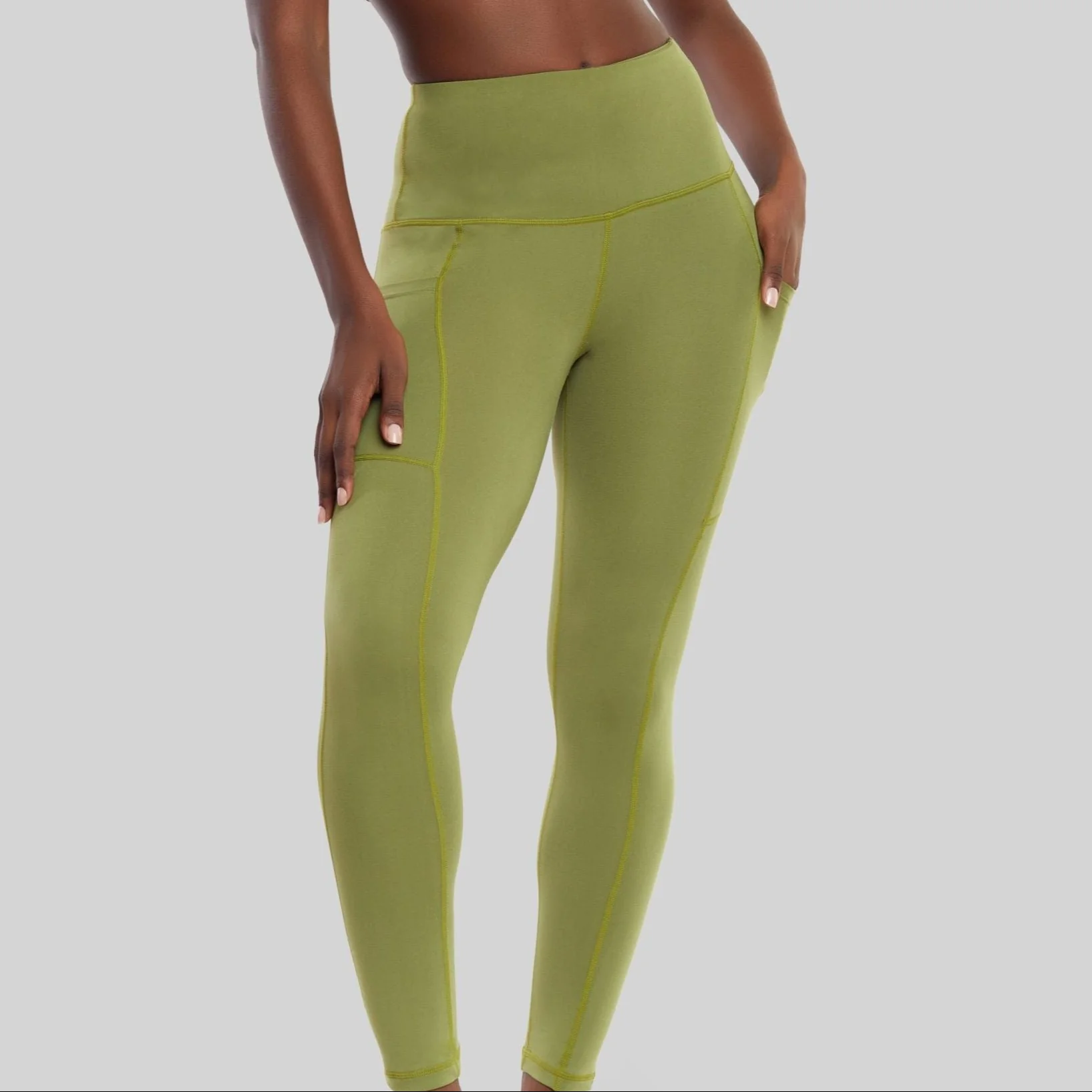 1078 Nowsunday Ultrasoft Legging with Pocket - Image 3