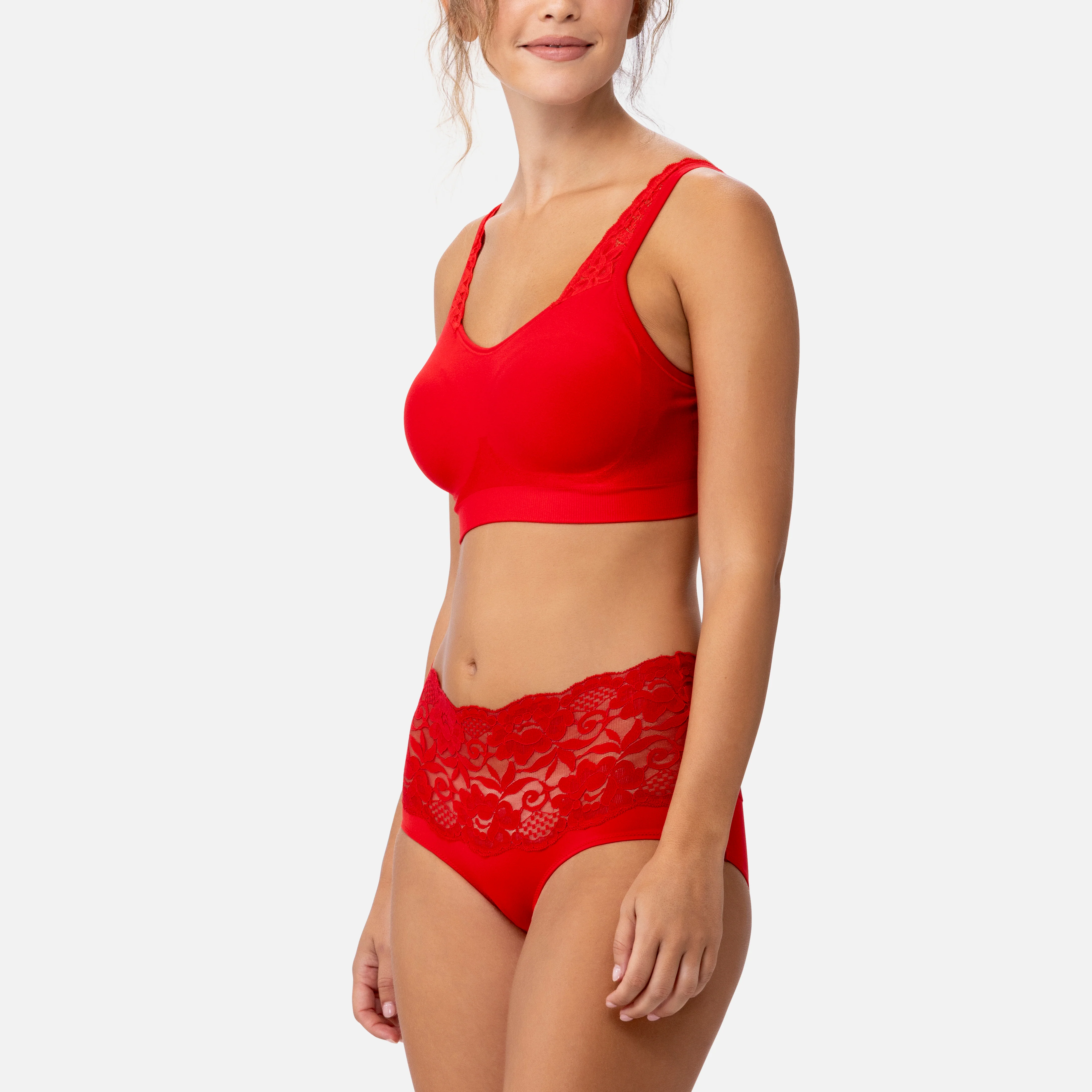 445 The Comfort Bra (Lace Straps) - Image 3