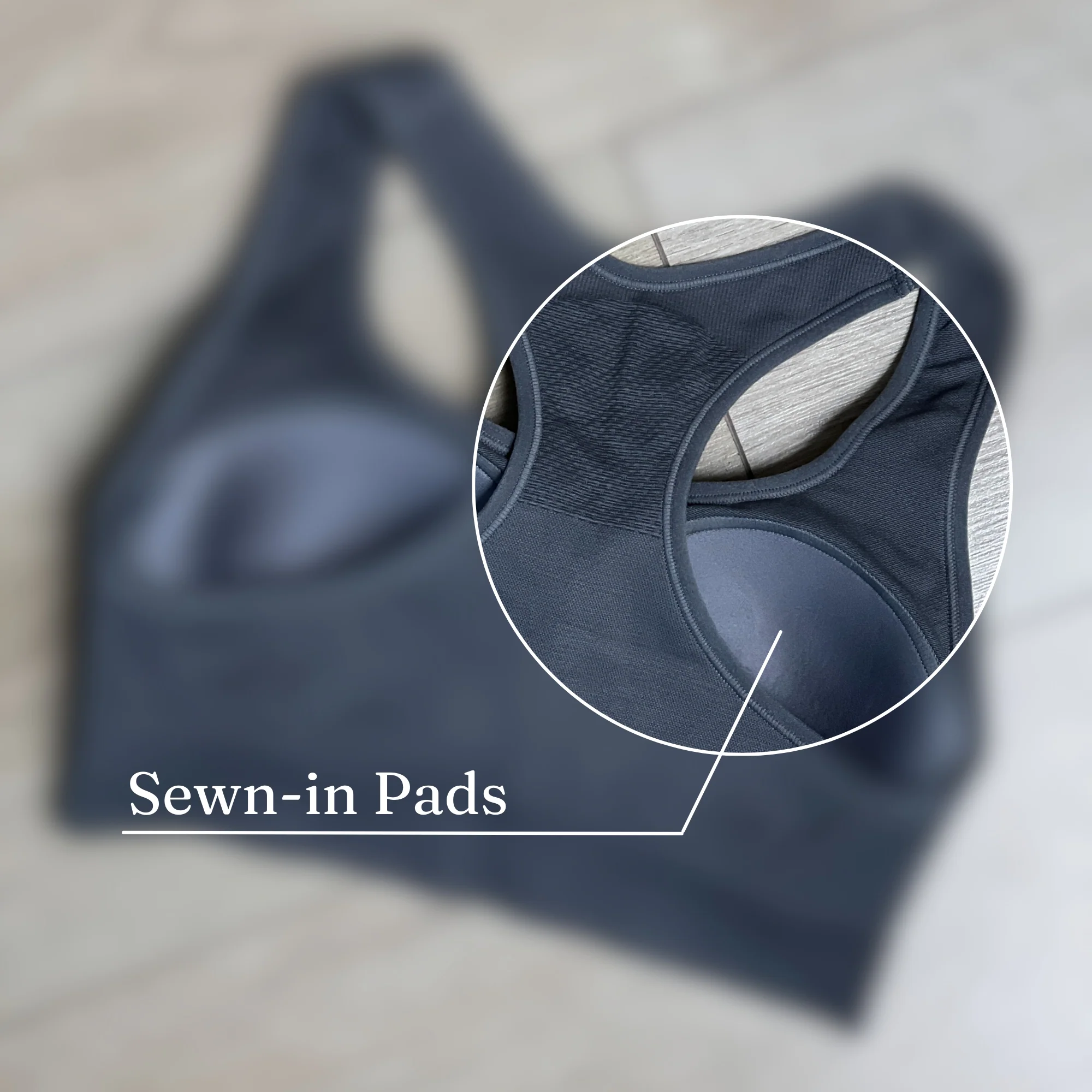 1145 The Nowsunday Sewn-In Pads Sports Bra - Image 5