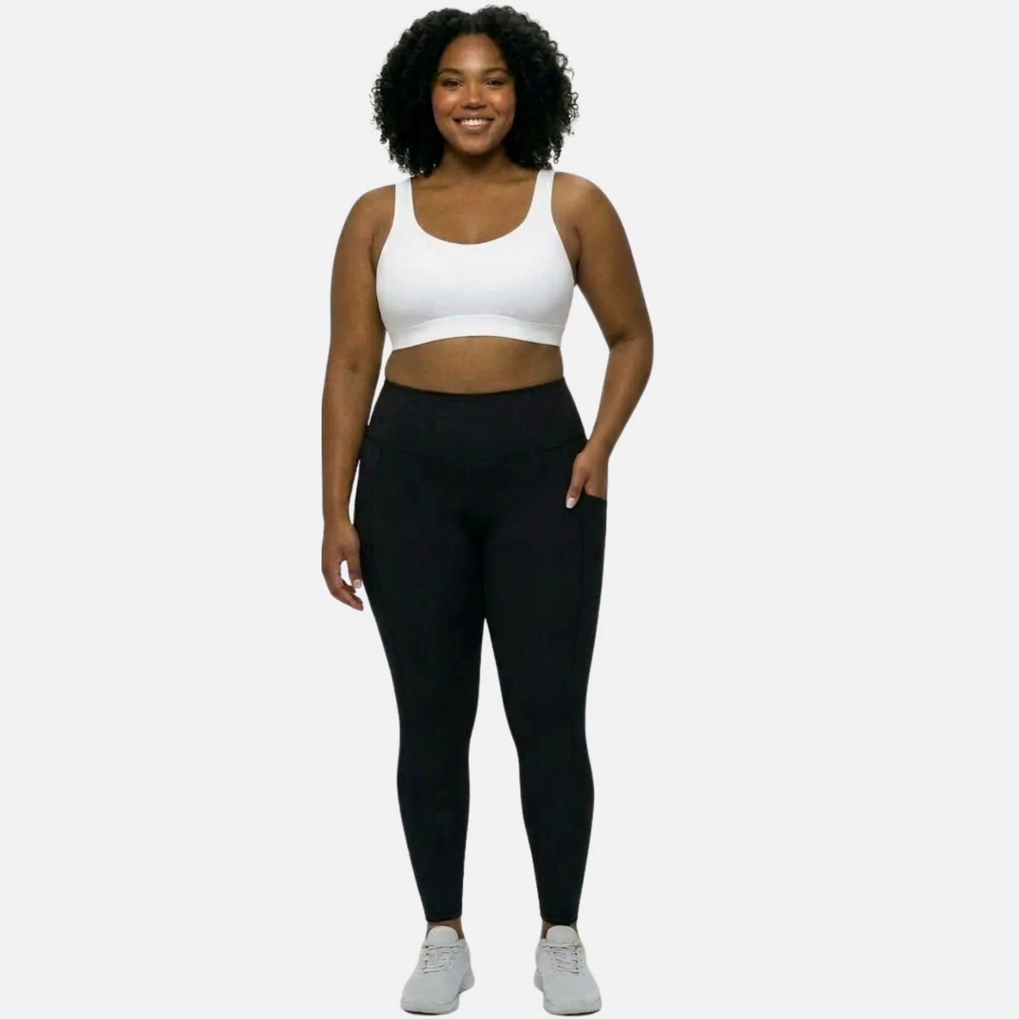 1078 Nowsunday Ultrasoft Legging with Pocket - Image 3