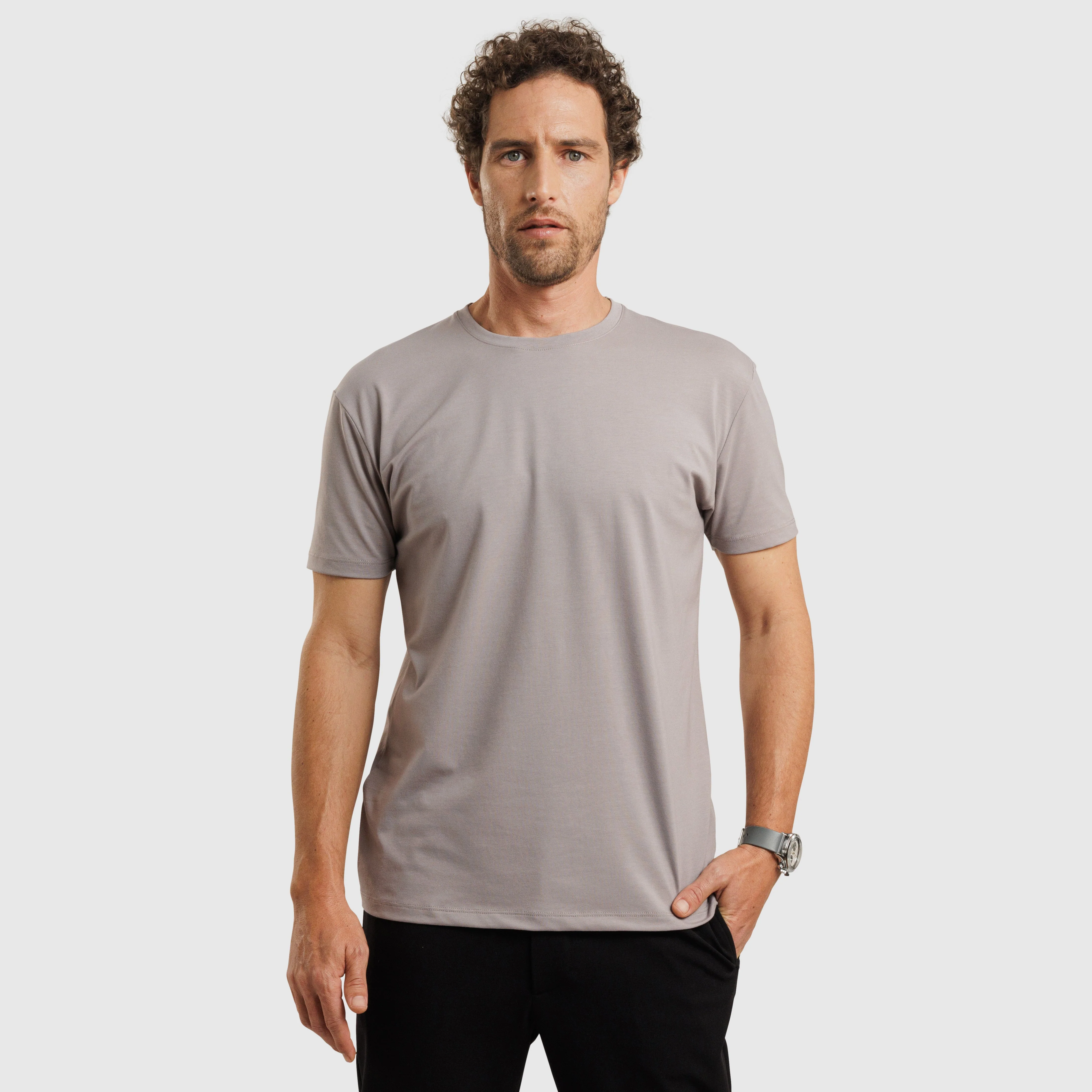 Version7B Crew Neck Straight Hem - Image 2