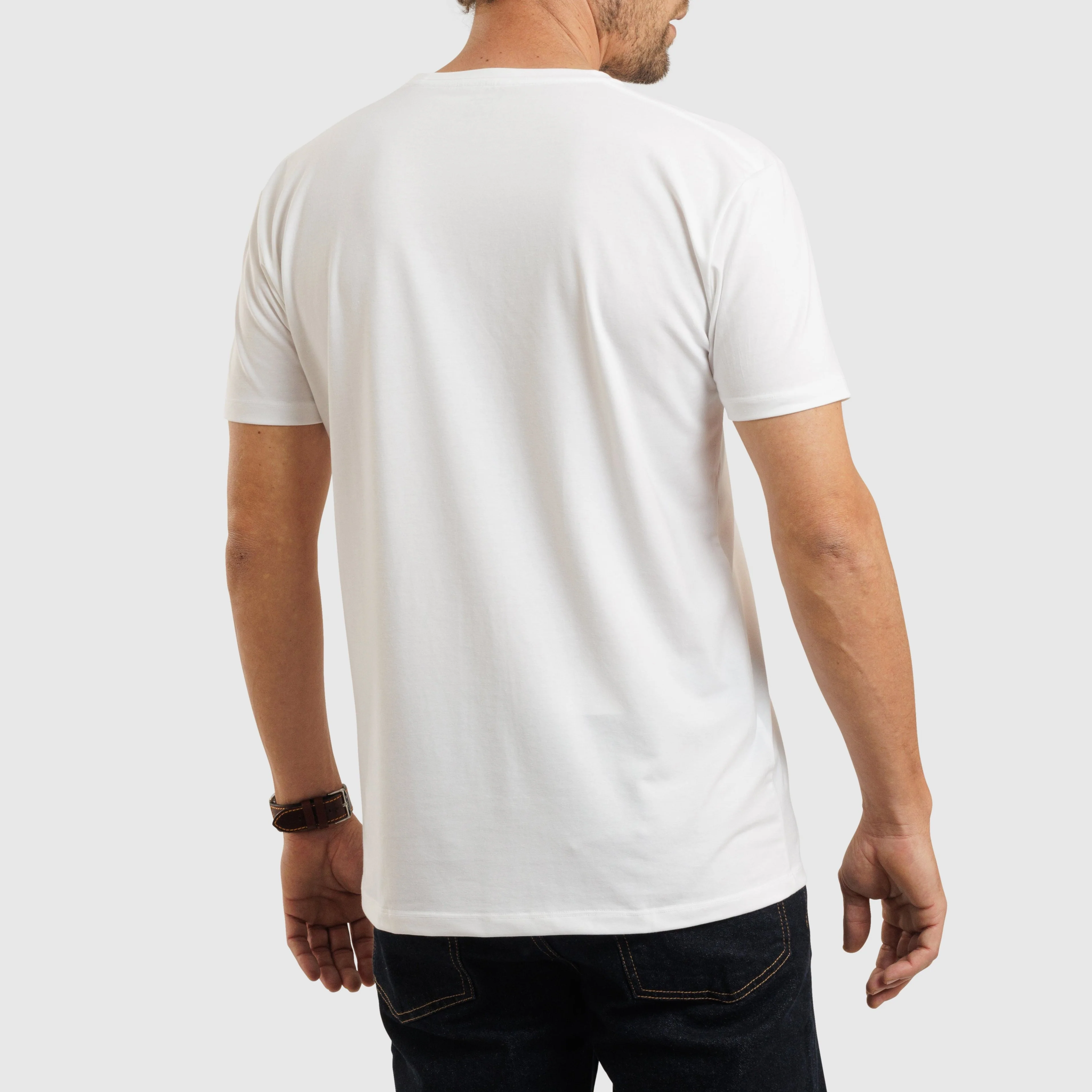 Version7B Crew Neck Straight Hem - Image 5